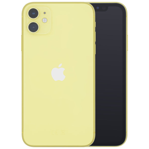 Apple iPhone 11 64GB yellow Grade A wie neu (EU Spec) 100% Battery