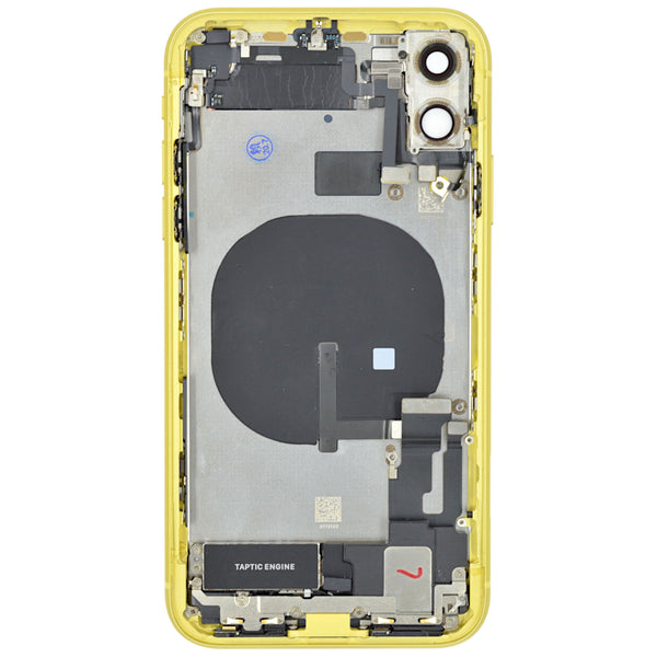 iPhone 11 Gehäuse Backcover gelb bestückt  "PULLED" EU