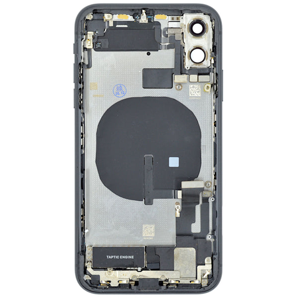 iPhone 11 Gehäuse Backcover schwarz bestückt "PULLED" EU