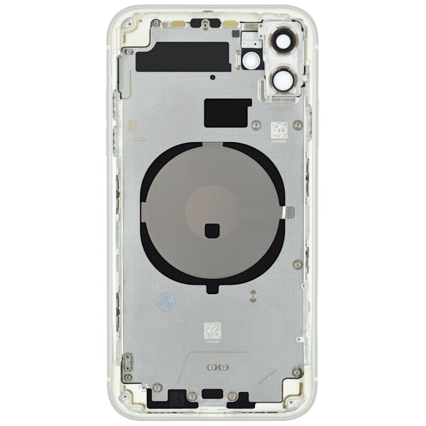 iPhone 11 Gehäuse Backcover weiß  "PULLED" EMPTY EU