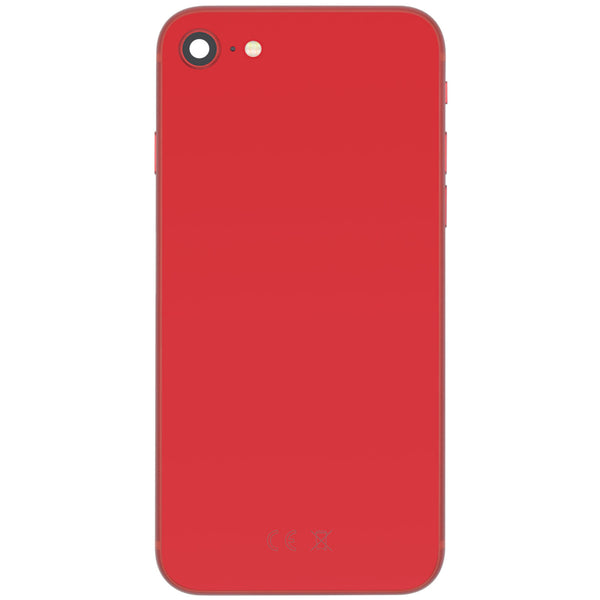 iPhone SE 2020 Gehäuse Backcover rot bestückt  "PULLED" EU