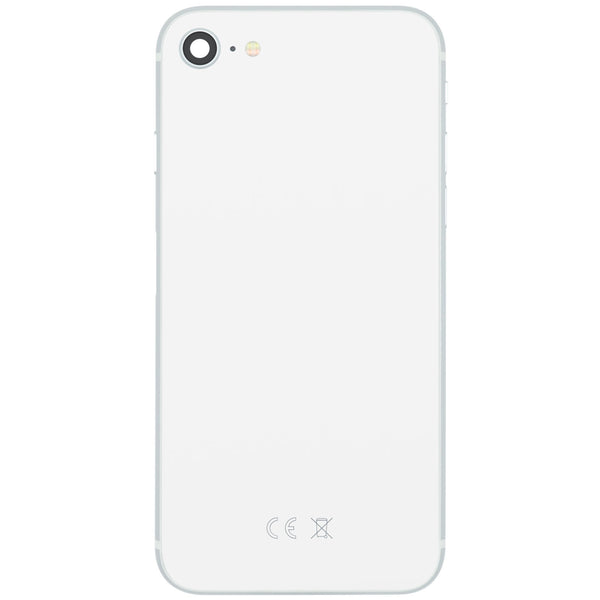 iPhone SE 2020 Gehäuse Backcover weiß bestückt "PULLED" EU
