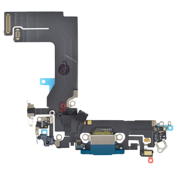 iPhone 13 mini Lightning Ladebuchse Chargeflex Dockconnector blau