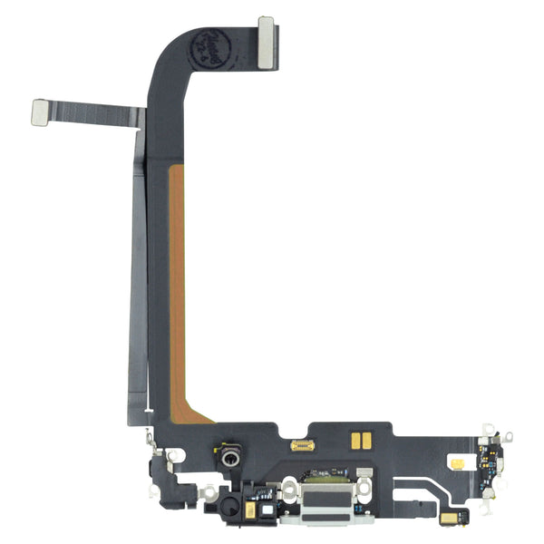 iPhone 13 Pro Max Lightning Ladebuchse Chargeflex Dockconnector silber