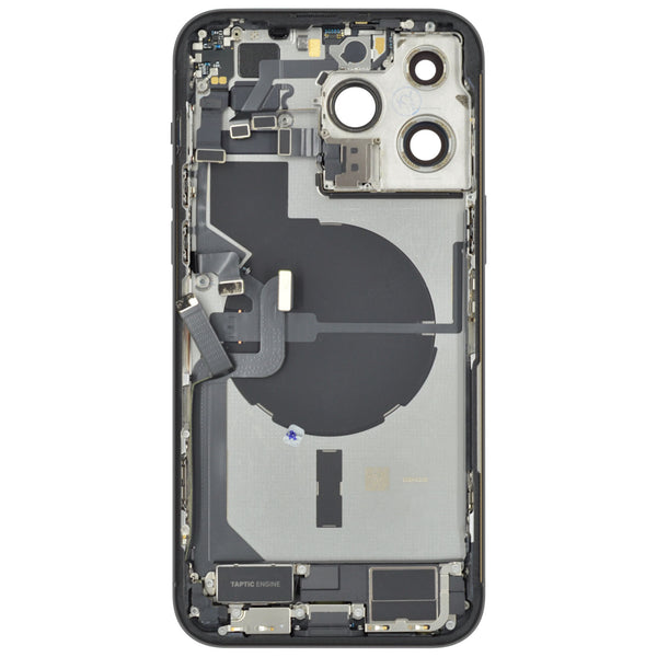iPhone 14 Pro Max Gehäuse Backcover Space Schwarz bestückt  "PULLED" EU