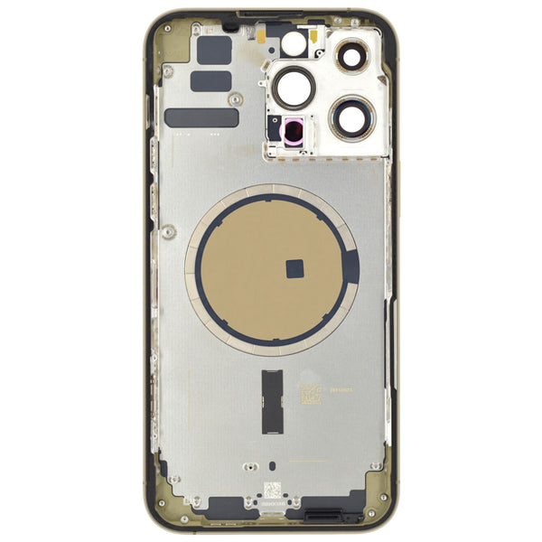 iPhone 14 Pro Max Gehäuse Backcover Gold "PULLED" EMPTY EU