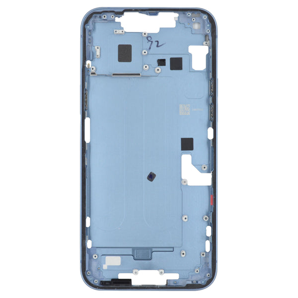 iPhone 14 Plus Gehäuse Mittelrahmen Blau "PULLED" EU