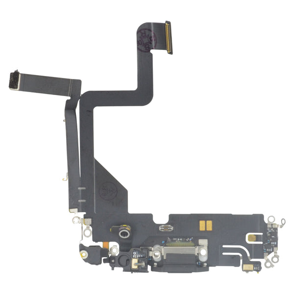 iPhone 14 Pro Lightning Ladebuchse Chargeflex Dockconnector Space Schwarz