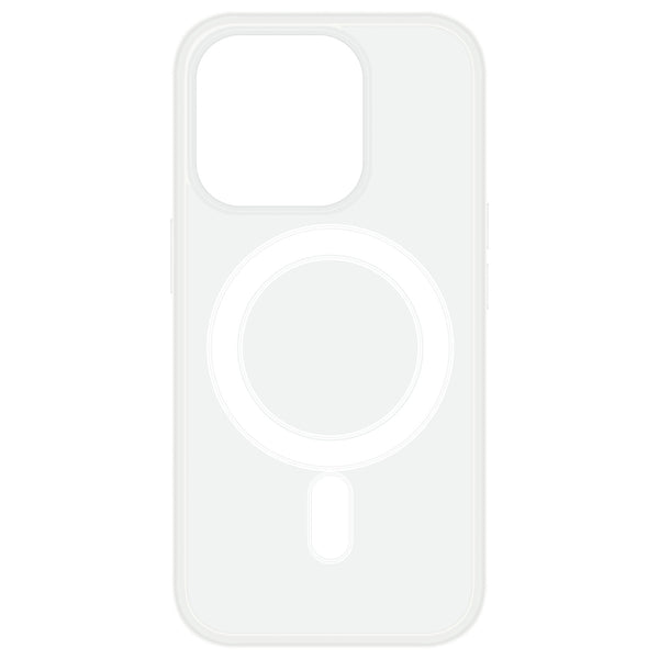 iPhone 14 Pro Silicon Clear Case (Stoß- und Kratzfest) MagSafe-kompatibel im Blister