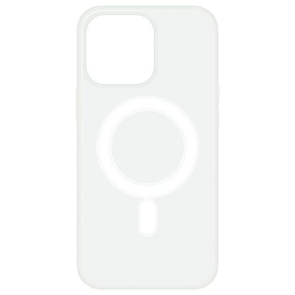 iPhone 14 Pro Max Silicon Clear Case (Stoß- und Kratzfest) MagSafe-kompatibel im Blister