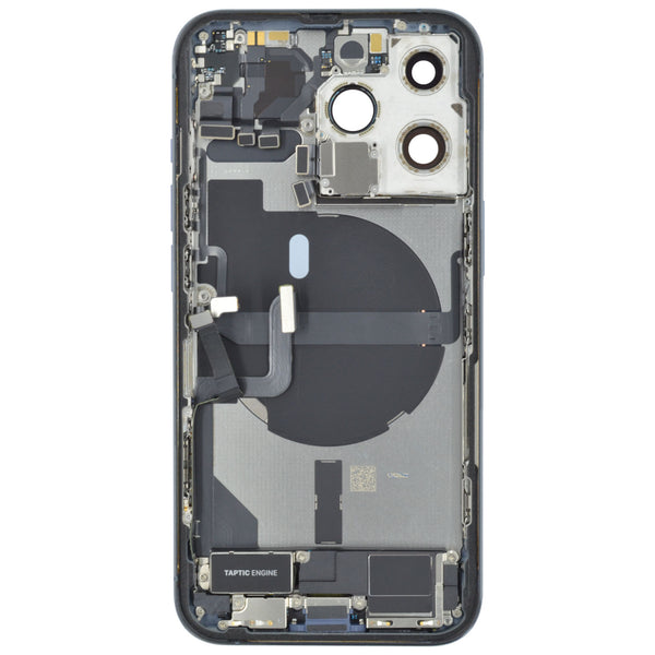 iPhone 13 Pro Gehäuse Backcover Blau bestückt  "PULLED" US