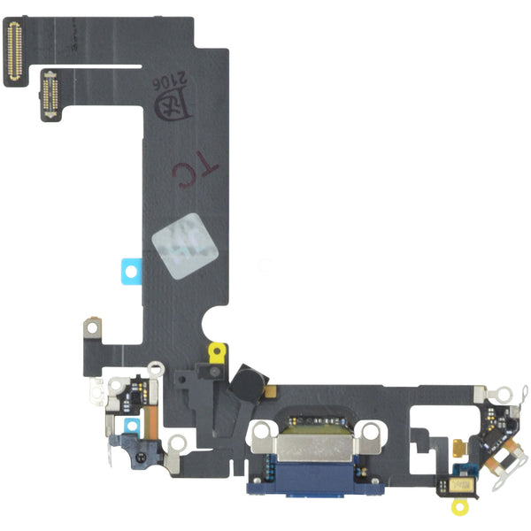 iPhone 12 mini Lightning Ladebuchse Chargeflex Dockconnector blau